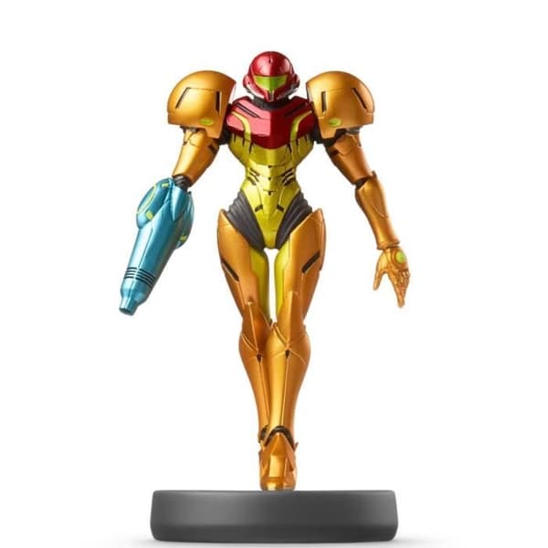 Amiibo Figur - Samus N°07 • Super Smash Bros. Collection