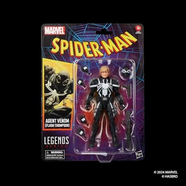 Samlarfigur - MARVEL - Agent Venom (Flash Thompson) - 15 cm - 7 tillbehör - Rörlig