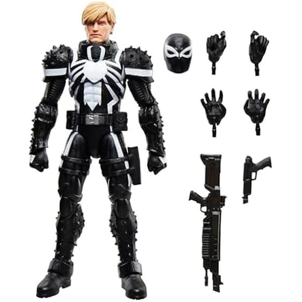 Samlarfigur - MARVEL - Agent Venom (Flash Thompson) - 15 cm - 7 tillbehör - Rörlig