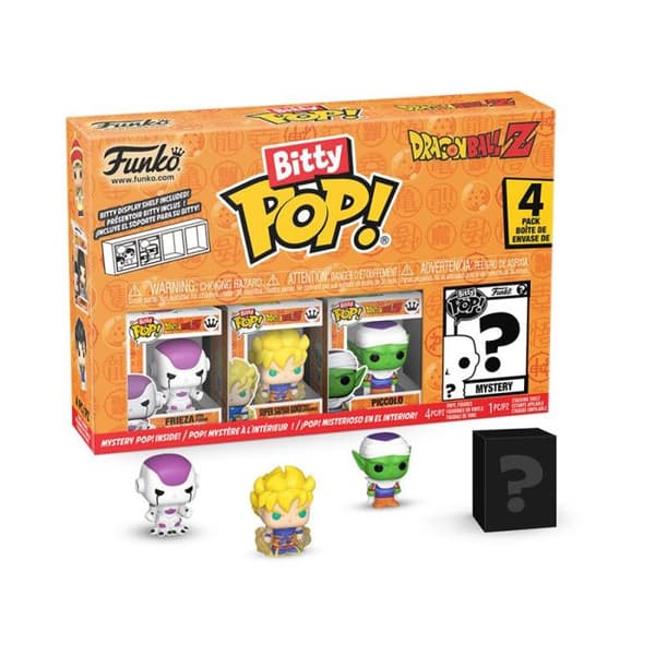 Pack med 4 figuriner Funko Bitty Pop Dragon Ball Z Frieza