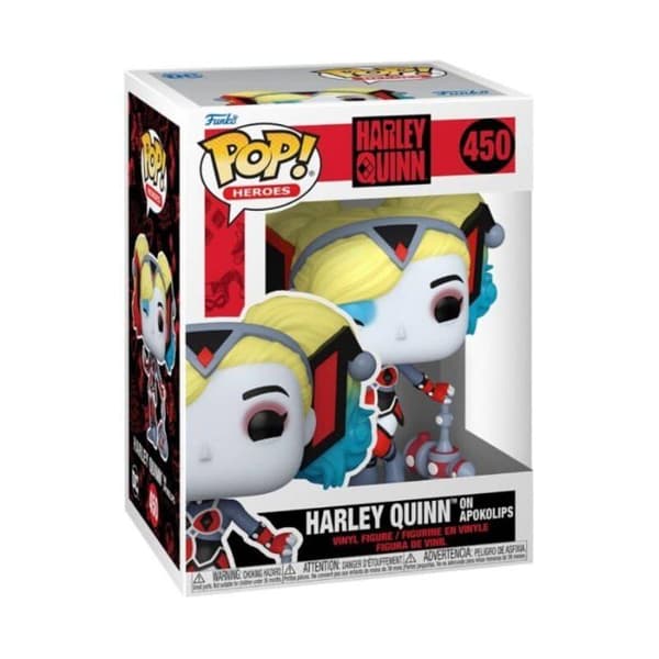 DC Comics: Harley Quinn Takeover POP! Heroes Vinylfigur Harley (Opokolips) 9 cm