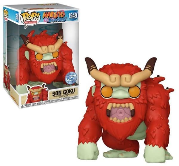 Figurine Funko Pop - Naruto - Son Goku - Specialutgåva - Jumbo - Vinyl - Samlarobjekt