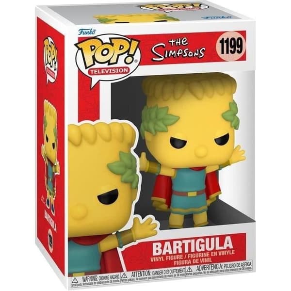 Pop! Animation Simpsons - FUNKO - Bartigula Bart - Gul - Blandat - Från 3 år