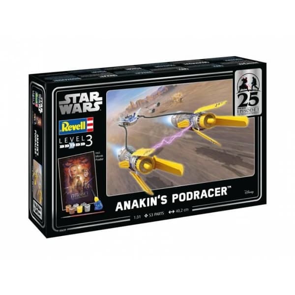 REVELL - Modell Anakin's Podracer - 25 års jubileum för The Phantom Menace |revell|05639| 1:31 Modell Char Promo - Ref : 15009