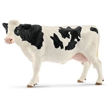 Holstein Kofigur - SCHLEICH - Farm World - Barn - Från 3 år - Vit