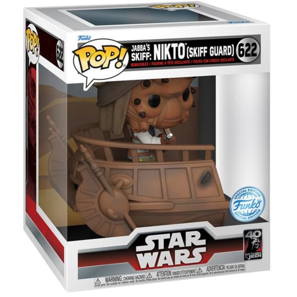 Funko Pop Deluxe Star Wars Nikto Skiff Guard exklusiv figur