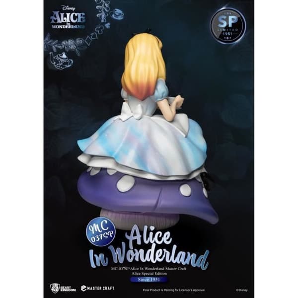 Disney Master Craft Special Edition Alice i Underlandet Figur