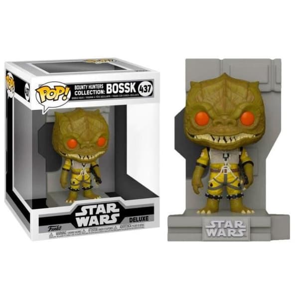 Star Wars Bounty Hunter Bossk Exklusiv POP-figur - Funko - Bossk - Svart - Vuxen - Interiör - Pop!