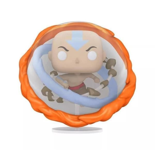 Figur Figurine POP Avatar Aang Alla Element Glöd i Mörker Exclusiv - - - Ocio Stock
