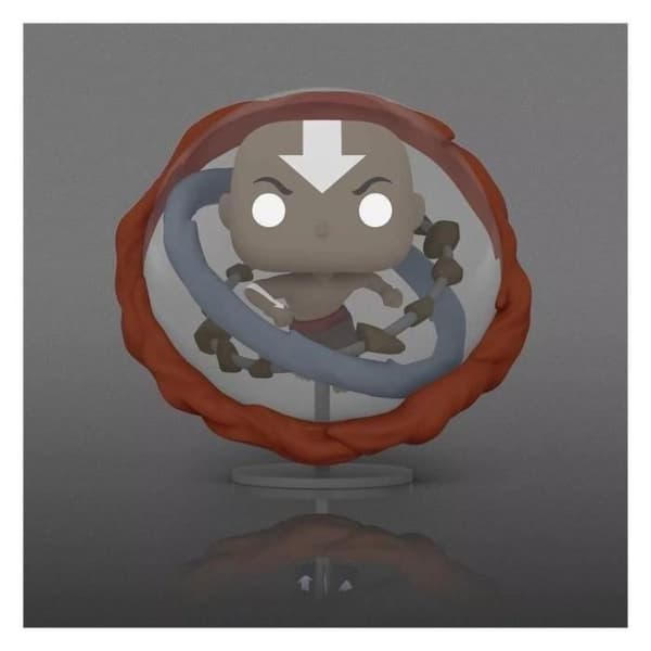 Figur Figurine POP Avatar Aang Alla Element Glöd i Mörker Exclusiv - - - Ocio Stock
