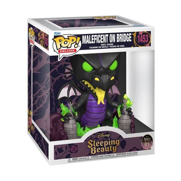 Figur - DISNEY - Pop Deluxe N° 1453 - Maleficent - 65-årsjubileum - Inomhus