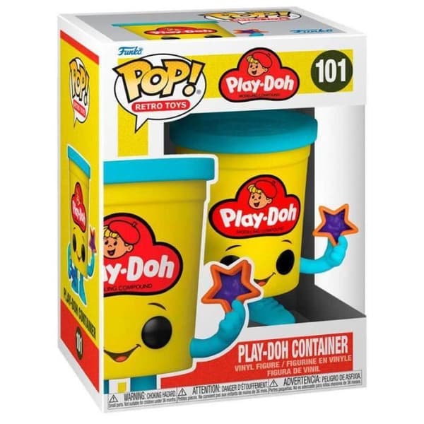 POP-figur Play-Doh - Play-Doh-behållare - - - Ocio Stock