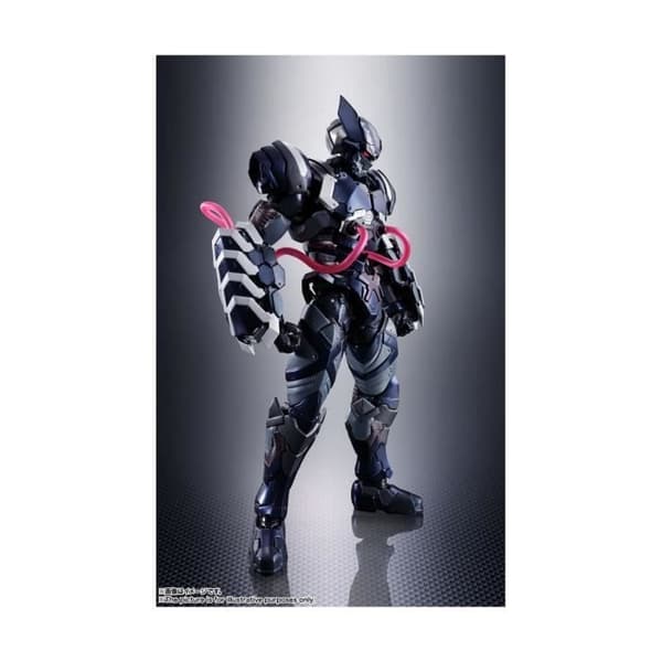 Tech-On Avengers figur - BANDAI - S.H. Figuarts Venom Symbiote Wolverine 16 cm - Marvel - Mixed