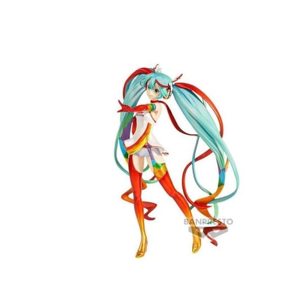 Figur - BANPRESTO - HATSUNE MIKU RACING - Vit - För vuxna - Blandat