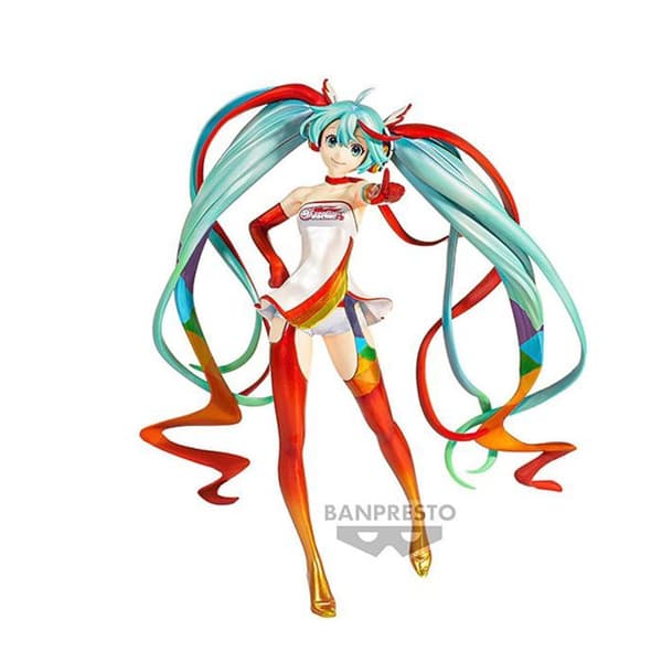 Figur - BANPRESTO - HATSUNE MIKU RACING - Vit - För vuxna - Blandat