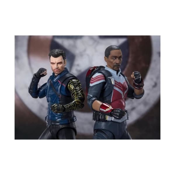 Figur - Bandai Tamashii Nations - S.H. Figuarts Bucky Barnes - Marvel - 15 cm