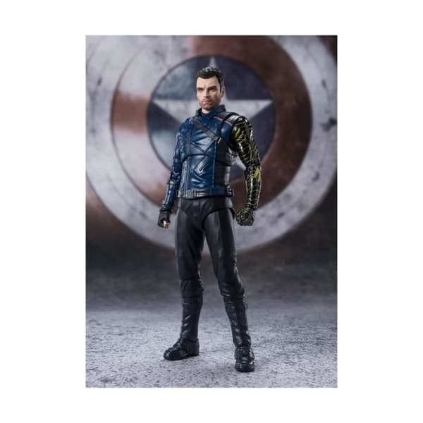 Figur - Bandai Tamashii Nations - S.H. Figuarts Bucky Barnes - Marvel - 15 cm