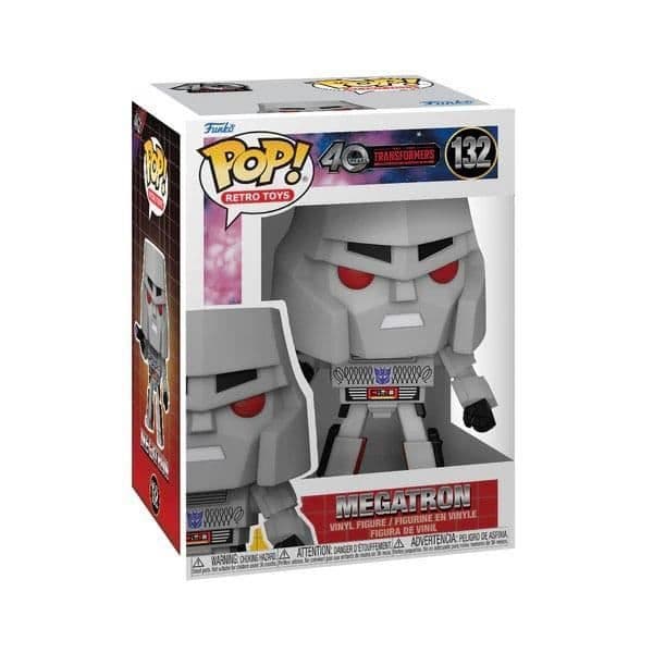 Megatron Vinylfigur - FUNKO - Retroserie - Pop! - 9 cm