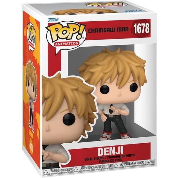 Figur - FUNKO - MOTORSÅGSMAN POP! ANIMATION VINYL FIGURIN DENJI 9 CM - Inredning