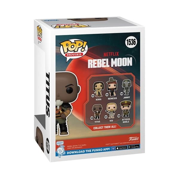 Samlarfigur - FUNKO - Rebel Moon Titus - Flerfärgad - Blandad - 14 år och äldre