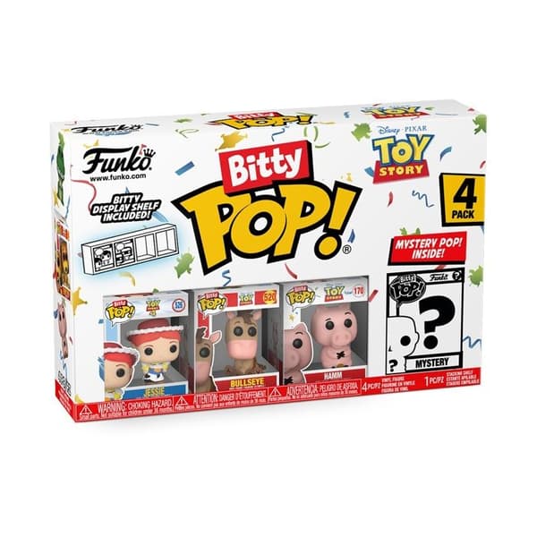 Figuriner Funko Bitty Pop - Funko - Toy Story Jessie - Paket med 4 - Hög kvalitet - 2 års garanti