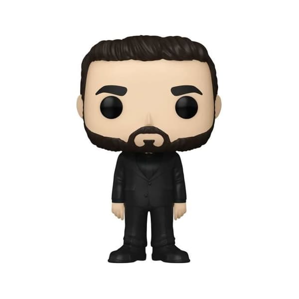 POP! Ted Lasso - FUNKO - Roy(BK kostym) 9 cm - Toy - Svart - Inomhus