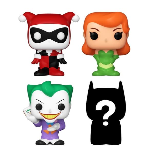 Figurer - FUNKO - Pack 4 Bitty POP! Harley Quinn 2,5 cm - DC Comics