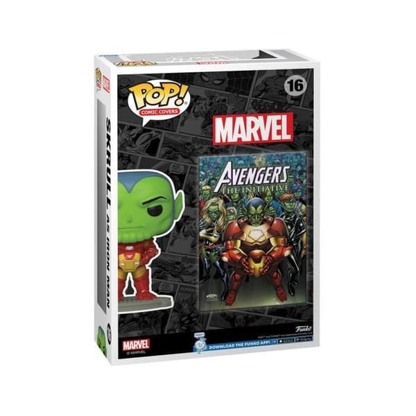 POP! - Funko - Iron Man - Comic Cover Skrull - 9 cm - Unik design