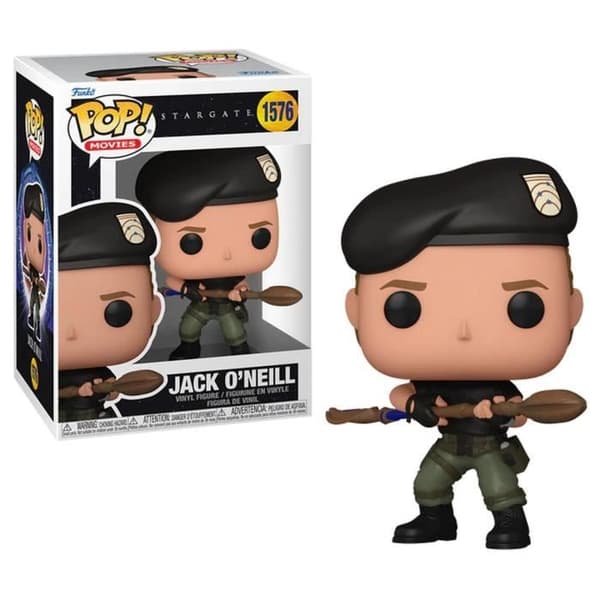 Figur - FUNKO - N° 1576 - Jack O'Neill - Stargate - Både för vuxna och barn - 3 år och uppåt