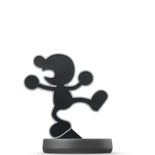 Amiibo Figure - Mr. Game & Watch N°45 • Super Smash Bros. Collection