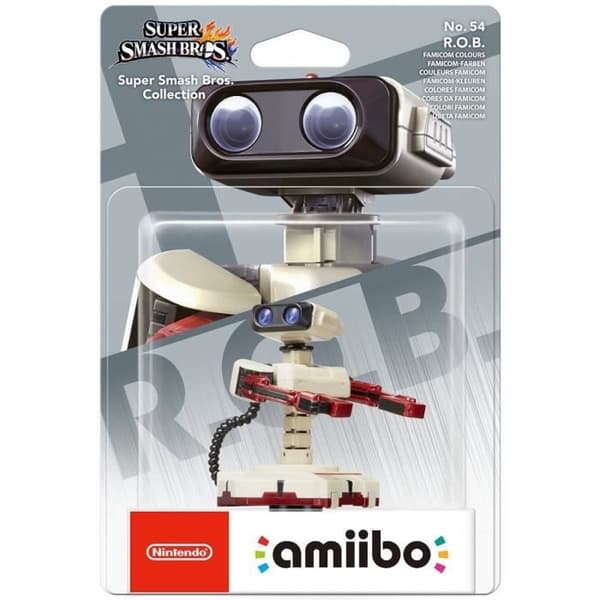 Amiibo-figur - R.O.B. Famicom Colours No. 54 • Super Smash Bros. Collection.