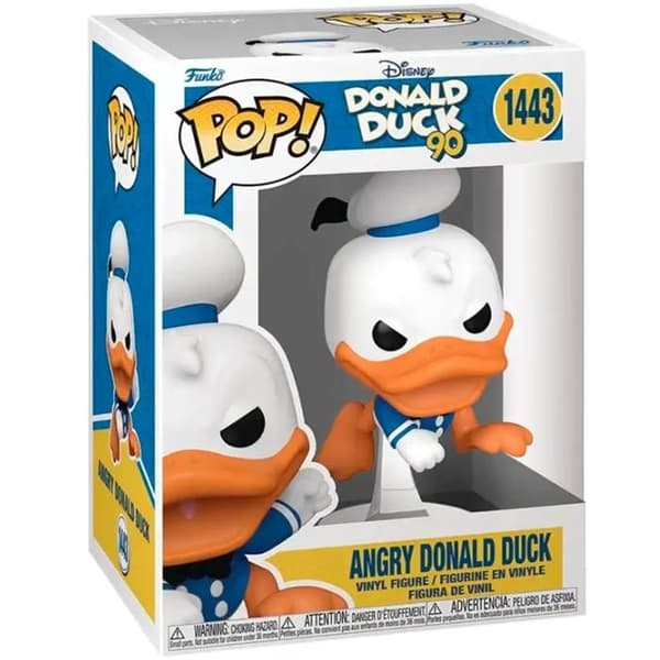 Figur - Funko - Kalle Anka 90-årsdag - Flerfärgad - Arg - 9 cm
