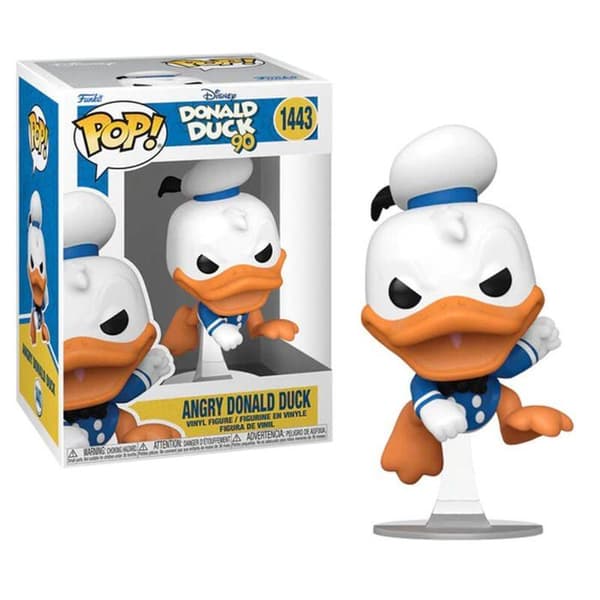 Figur - Funko - Kalle Anka 90-årsdag - Flerfärgad - Arg - 9 cm