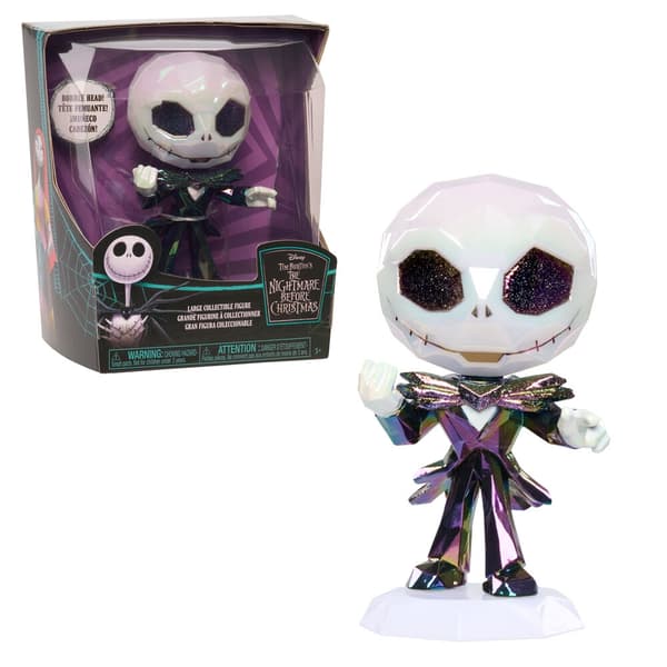 Disney Nightmare Before Christmas Jakks Skelington Bobble Head figure