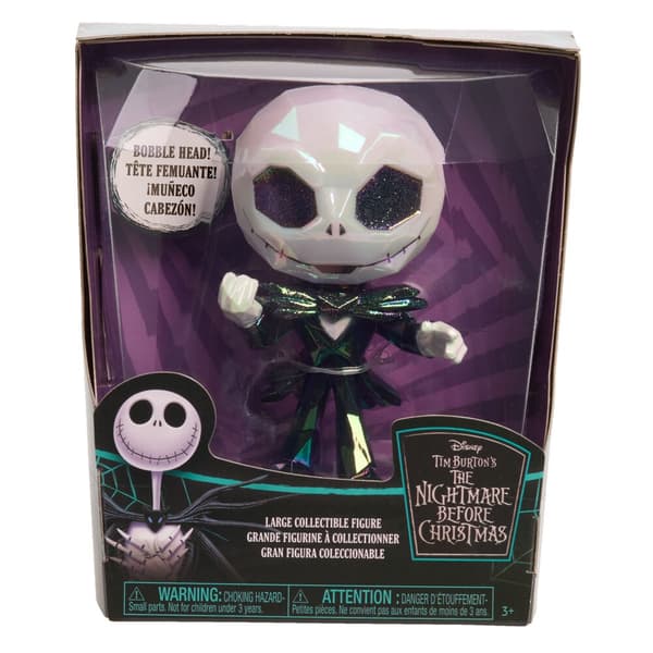 Disney Nightmare Before Christmas Jakks Skelington Bobble Head figure