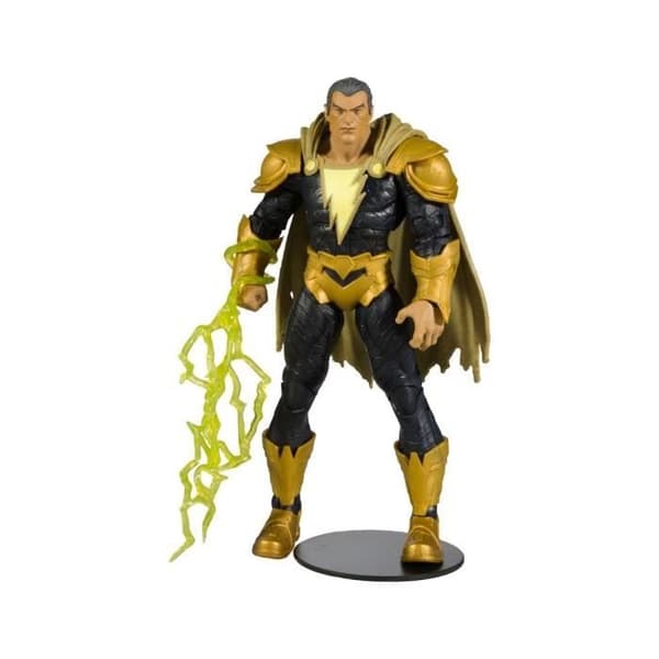 McFarlane Toys - DC Comics - Svart Adam 18cm figur och serietidning