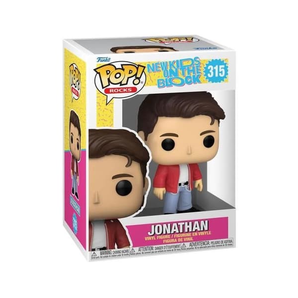 POP! Jonathan 9 cm - FUNKO - New Kids on the Block - Blandat - Vit - Vuxen - Popsortiment!