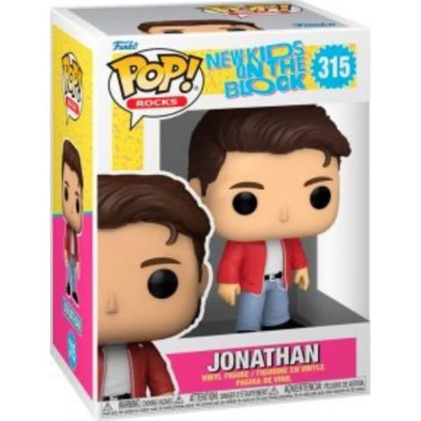 POP! Jonathan 9 cm - FUNKO - New Kids on the Block - Blandat - Vit - Vuxen - Popsortiment!