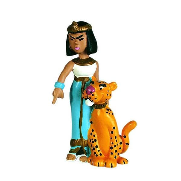 Cleopatra Panther Figurine - PLASTOY - 60513 - För barn - Svart