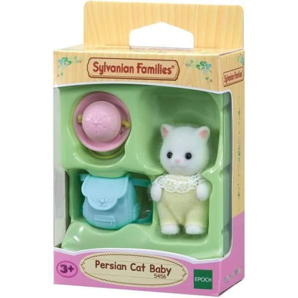 Miniuniversum - SYLVANISKA FAMILJER - Baby perserkatt - Gul - Blandat - 3 år+