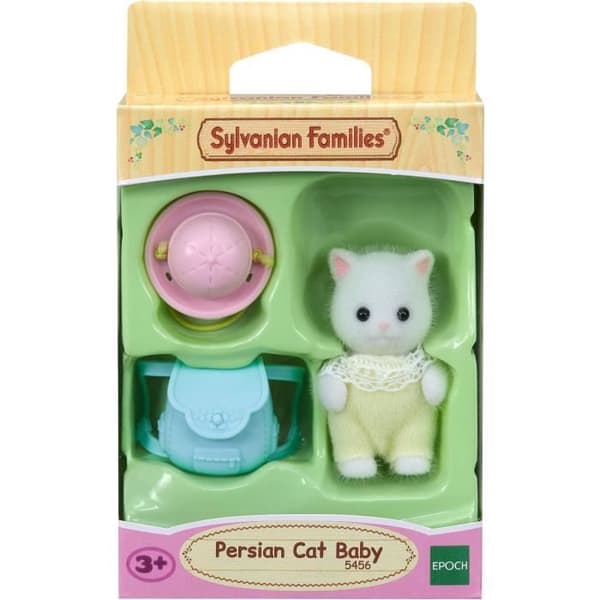 Miniuniversum - SYLVANISKA FAMILJER - Baby perserkatt - Gul - Blandat - 3 år+