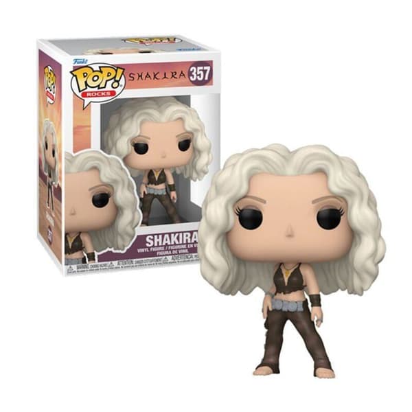 FUNKO POP! ROCKAR: SHAKIRA - (VAR NÄRLIGT-NÄR) - VINYLFIGUR