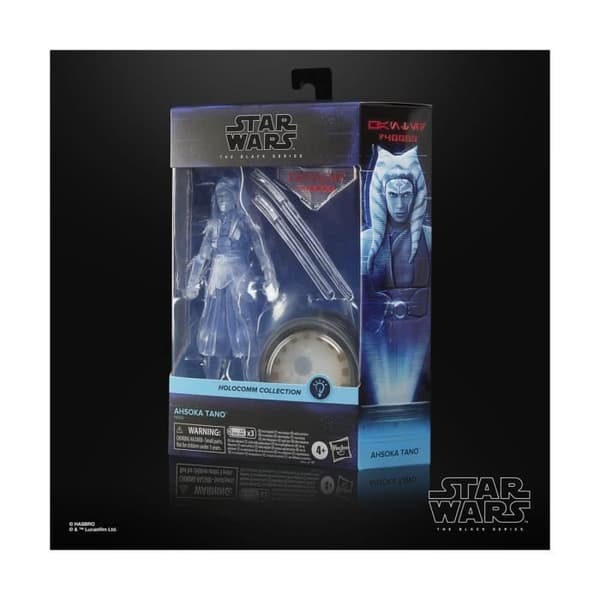 Figur - HASBRO - Star Wars Black Series Holocomm Collection - Ahsoka Tano 15 cm - Unisex - Inomhus - 4 år