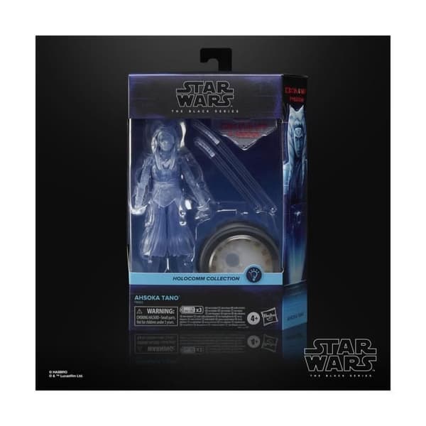 Figur - HASBRO - Star Wars Black Series Holocomm Collection - Ahsoka Tano 15 cm - Unisex - Inomhus - 4 år