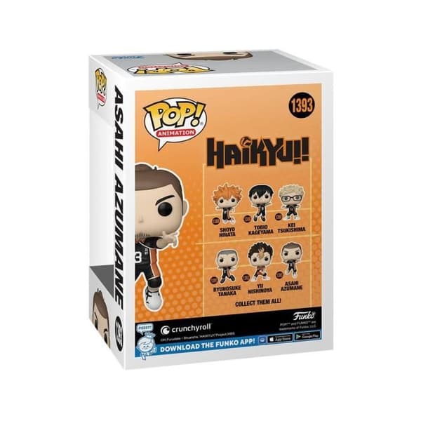POP! Asahi 9 cm - FUNKO - Haikyu!! - Vit - Interiör - Blandat
