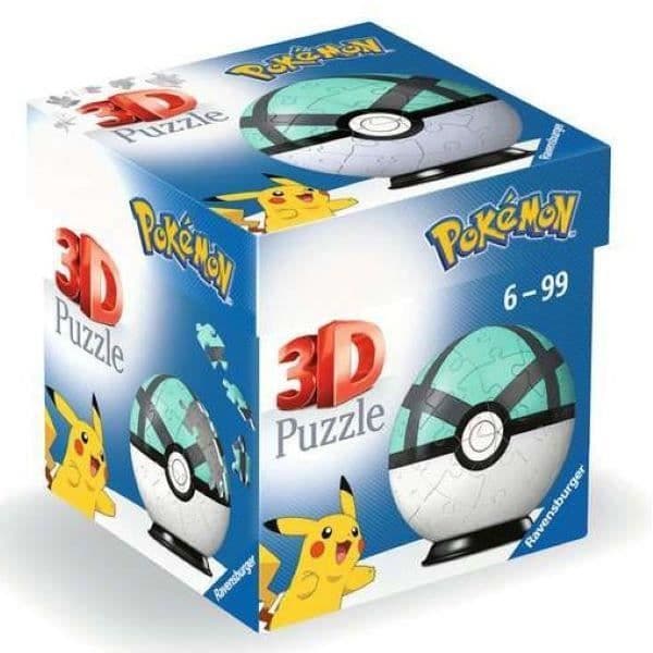 Leksak - Ravensburger - 3D Pokémon Net Ball - Pokémon-licens - Inomhus - Barn