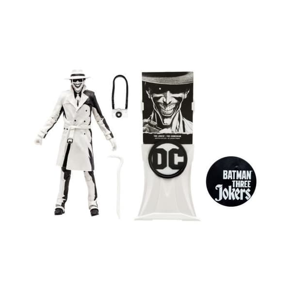 McFarlane Toys - Batman: Three Jokers DC Multiverse - Figure The Joker: The Comedian Sketch Edition (Gold Label) 18 cm