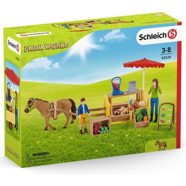 SCHLEICH gård mobilt stall - 42528 - Farm World