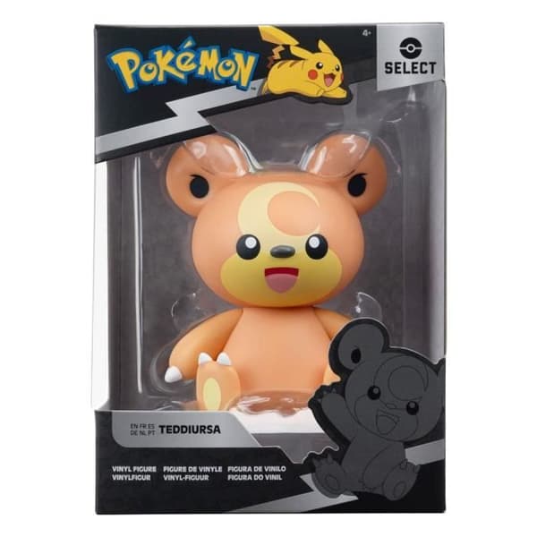 Pokémon Figur Teddiursa 11 cm - Jazwares - Vinyl - Ledad
