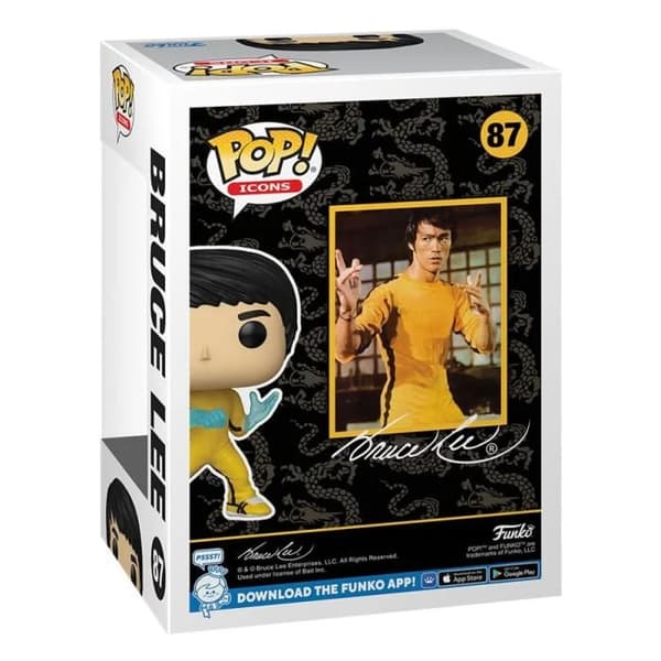 Figur - FUNKO - Bruce Lee - 9 cm - Vinyl - Blandad - Från 3 år